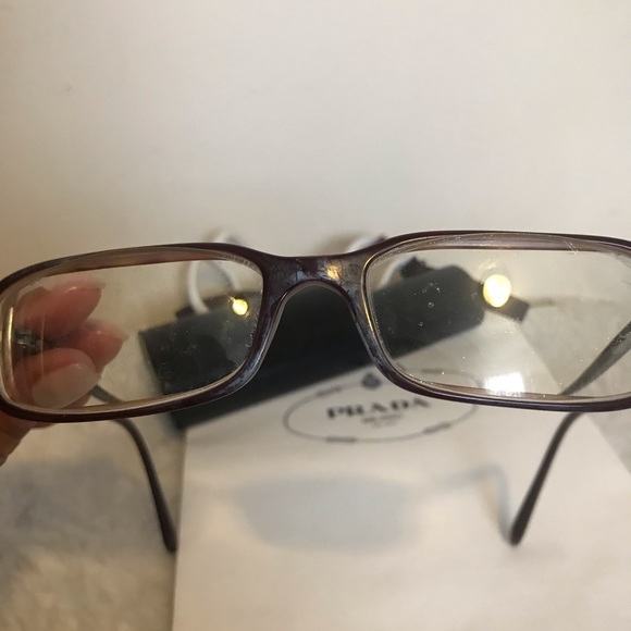 Authentic Prada Prescription Eyeglasses with case - Picture 14 of 16